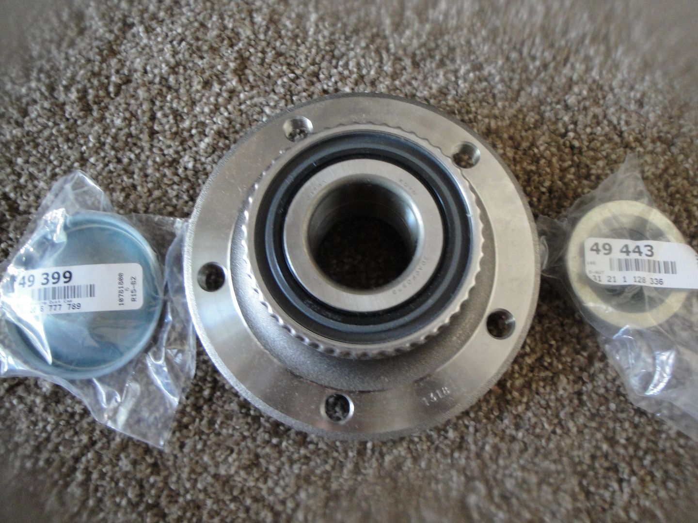 BMW E46 330i ZHP Front Wheel Bearing DIY doityourself